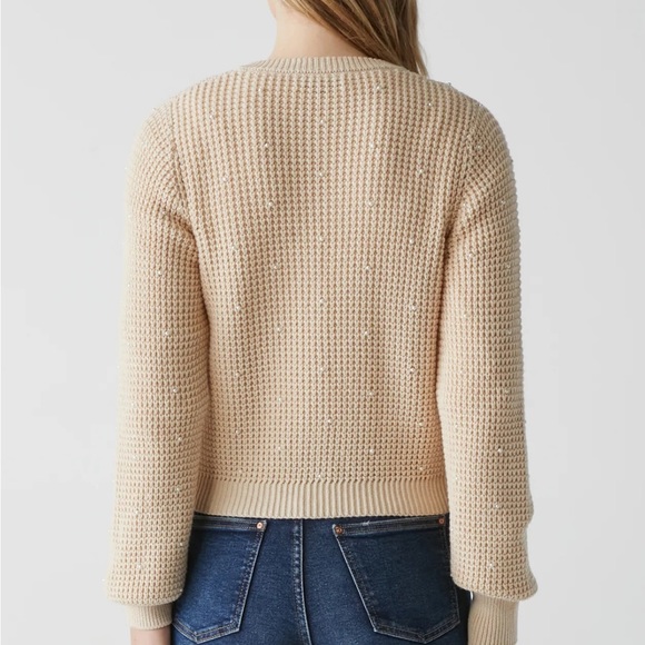 Michael Stars NWT Olga Pearl Cardigan - Picture 5 of 6